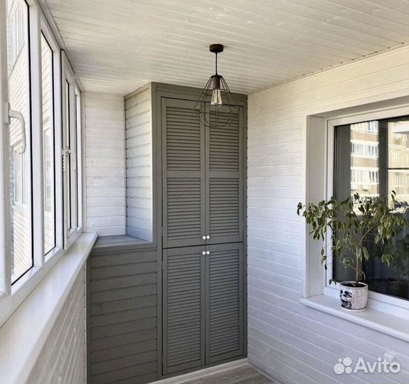 Отделка и утепление балконов и лоджий