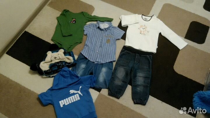 Вещи на мальчика пакетом