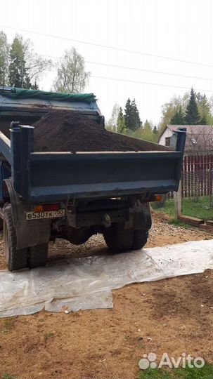 Грунт и почвогрунт универсальный, чернозём, навоз