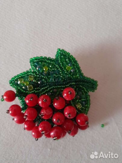 Брошь ручная работа