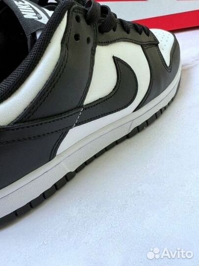 Nike Dunk Low Retro Black White (Доставка free)