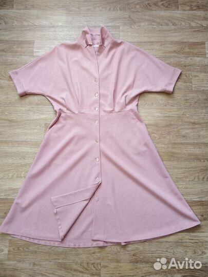 Платье рубашка летняя женская 52-54 размер