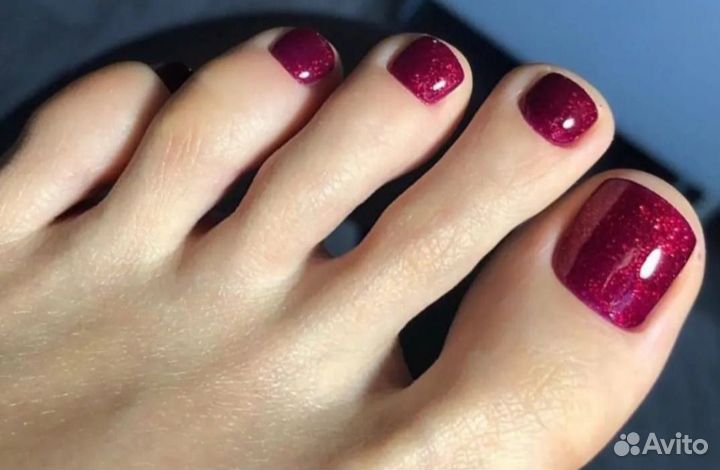 Педикюр гель лак мужской педикюр