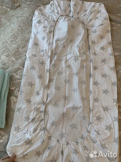 Простынь на резинке 6 шт 120х60