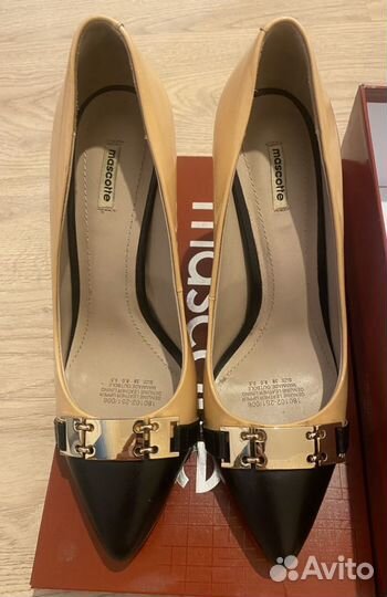 Туфли лак/кожа Mascotte р.38