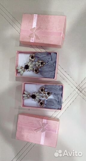 Серьги новые