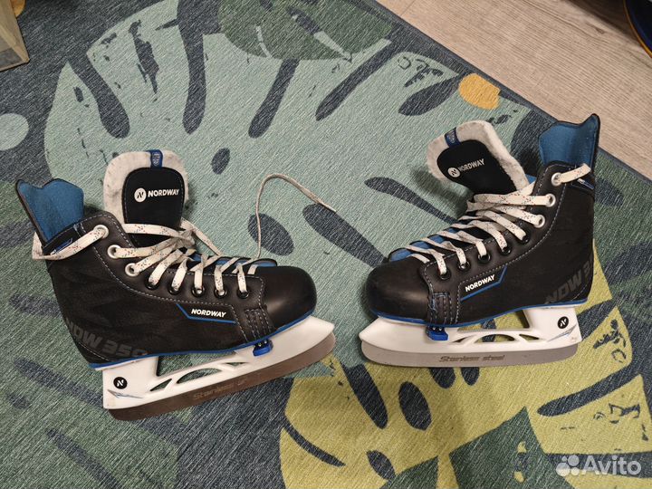 Коньки хоккейные Nordway, р. 29-33, раздвижные