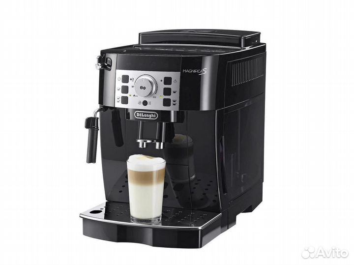 Кофемашина DeLonghi ecam 22.110.B черная. Новая