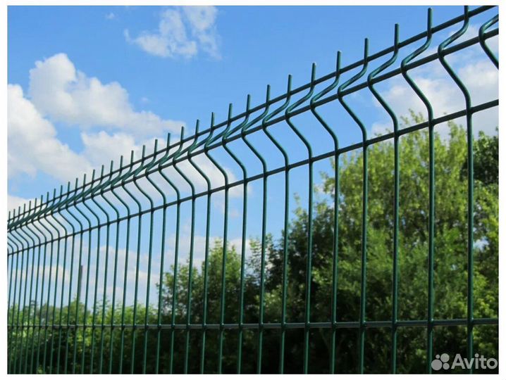 Забор 3Д сетка / гиттер