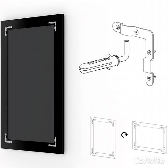 Зеркало Evoform Exclusive-G 101х73 BY 4177 с грав