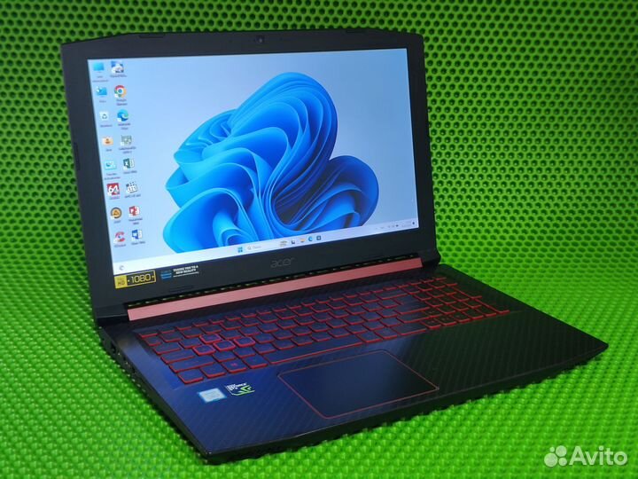 Ноутбук игровой Acer i5/16Gb/GTX1050Ti 4Gb/SSD+HDD