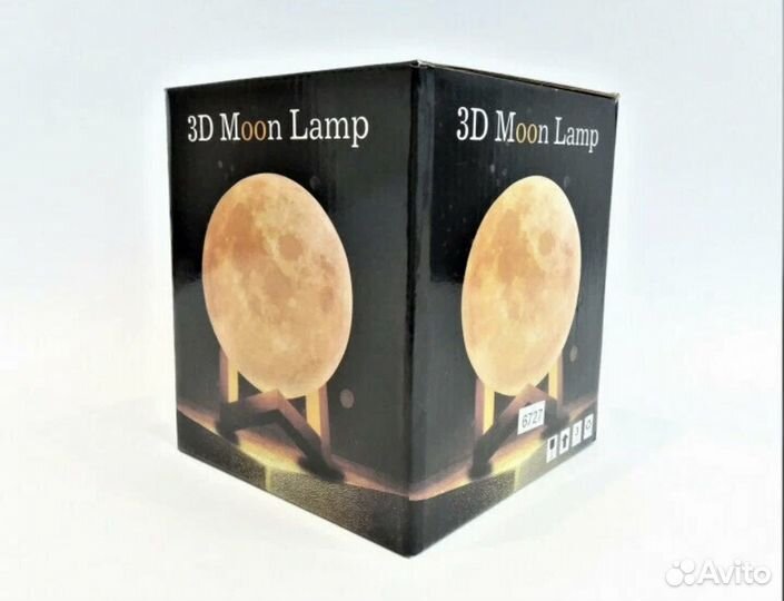 3D Светильник Moon Lamp