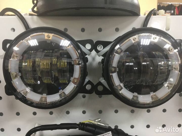 Фары противотуманные светодиодные LED renault