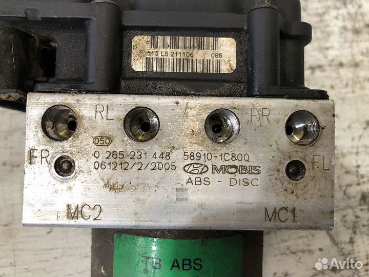 Блок abs Hyundai Getz TB 1.4 G4EE МКПП