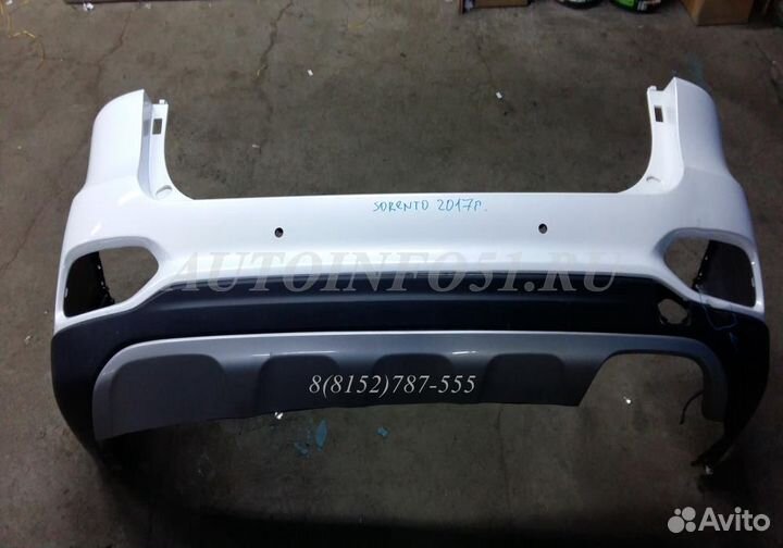 Бампер задний Kia Sorento 2017