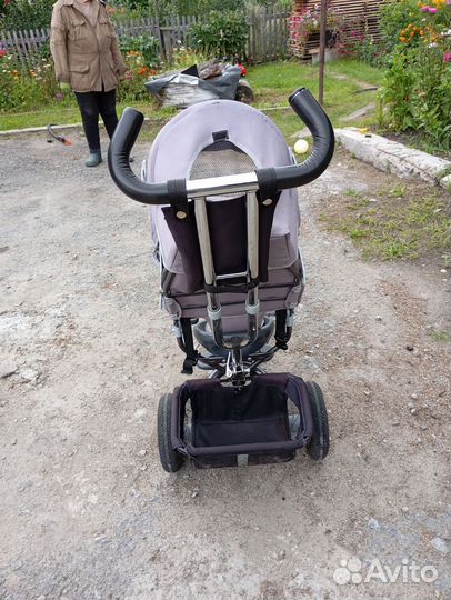 Велосипед коляска с ручкой