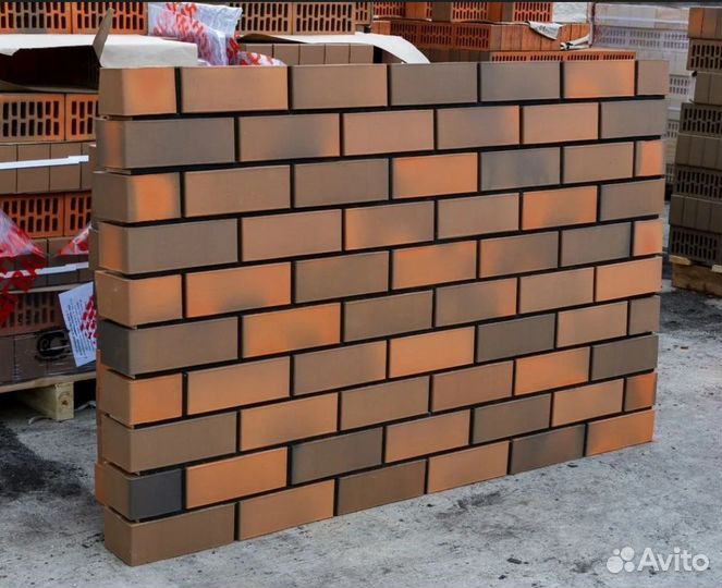 Кирпич лицевой керамический