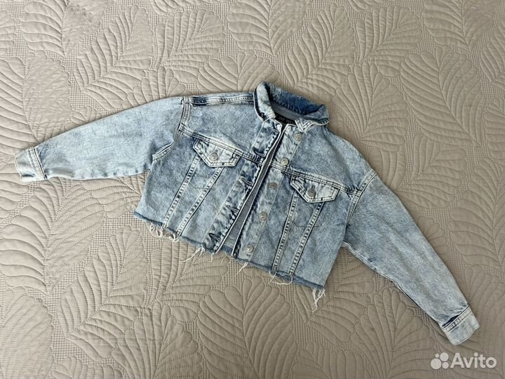 Джинсовка для девочки 128 Gloria Jeans