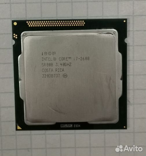Процессор Intel i7-2600