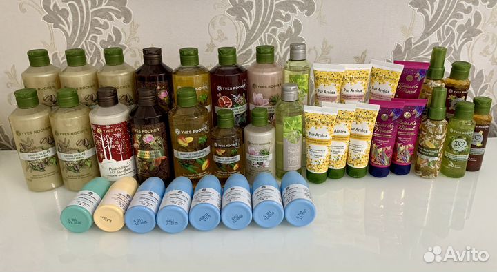 Ив Роше гели для душа, крема для рук, шампуни