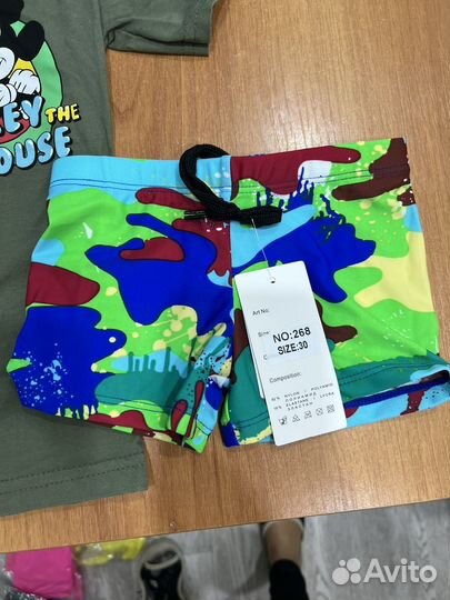 Плавки + футболка