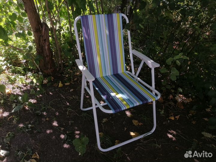 Кресло шезлонг складное