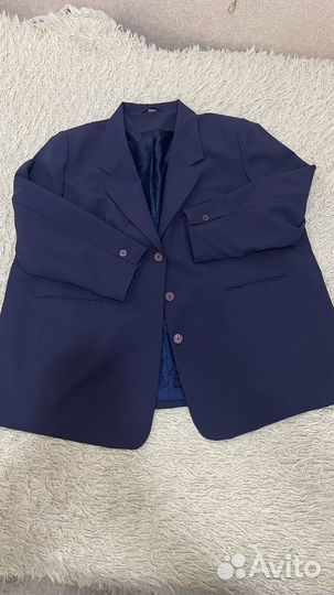 Пиджак большой размер 62