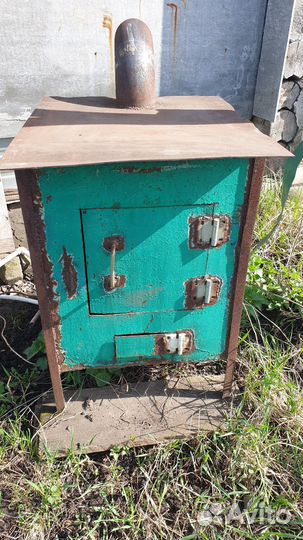 Коптильня горячего копчения бу