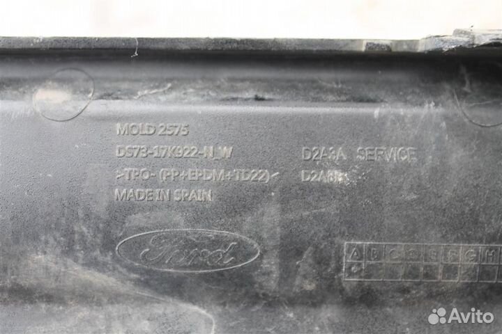 Юбка Губа Бампера Форд Мондео 5