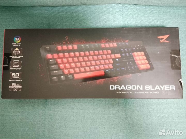 Клавиатура проводная ZET gaming Dragon Slayer