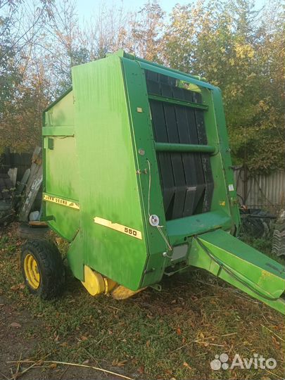 Пресс-подборщик John Deere 550, 1991