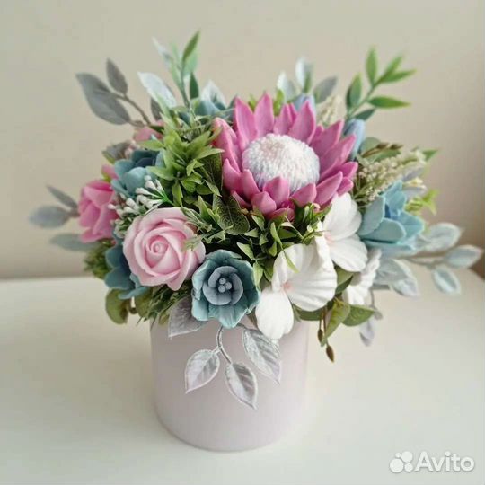 Букет из мыла