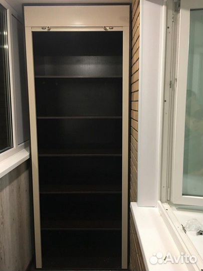 Шкаф с рольставнями на балкон любые размеры