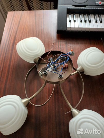 Люстра потолочная бу