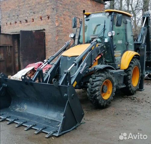 Аренда экскаватора погрузчика услуги трактора в Санкт-Петербурге ...