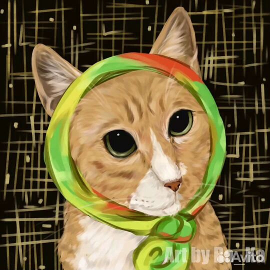 Портрет питомца на заказ