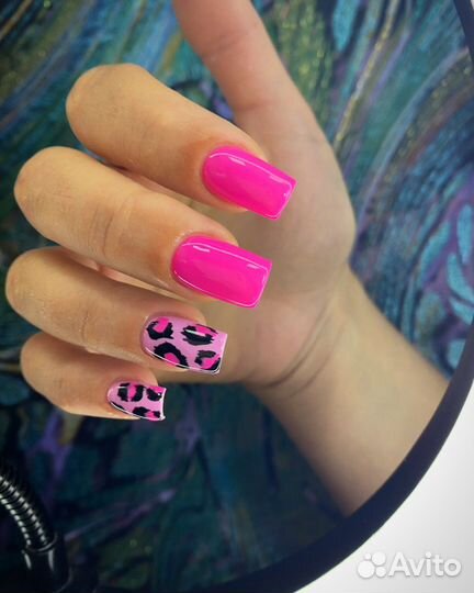 Наращивание ногтей,маникюр