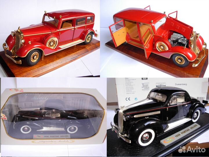 1/18 Pontiac Buick Oldsmobile Cadillac GMC металл