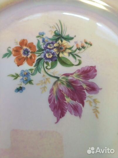 Сервиз столовый фарфор гдр Кольдиц Заксониа