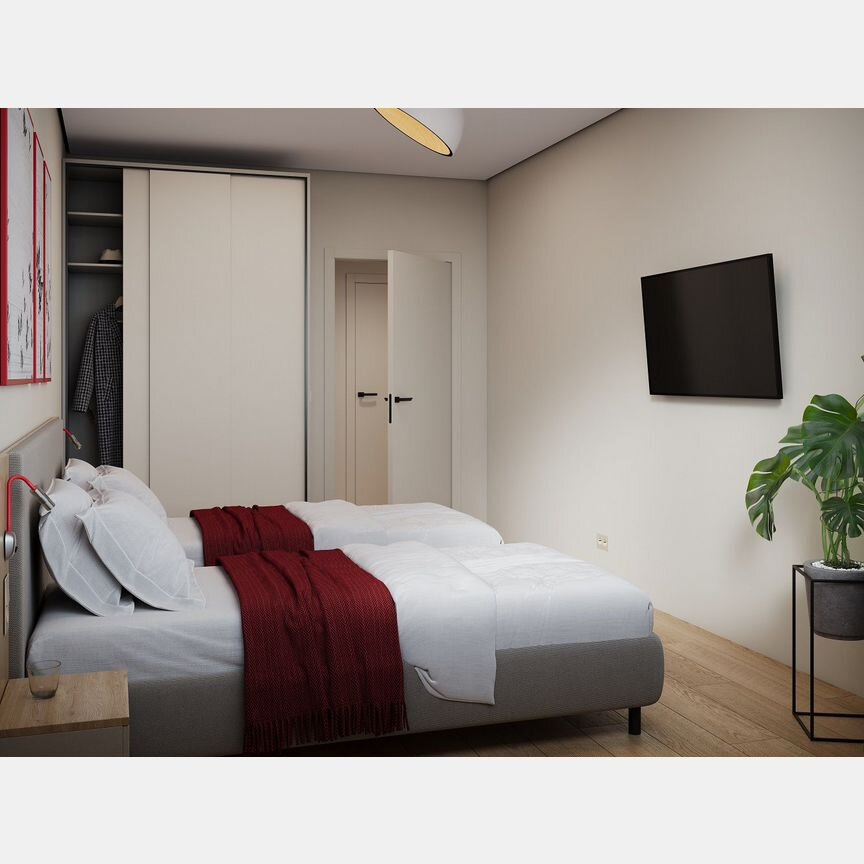 3-к. апартаменты, 65,7 м², 3/24 эт.