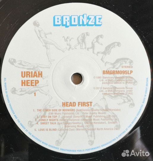 Винил Uriah Heep – Head First