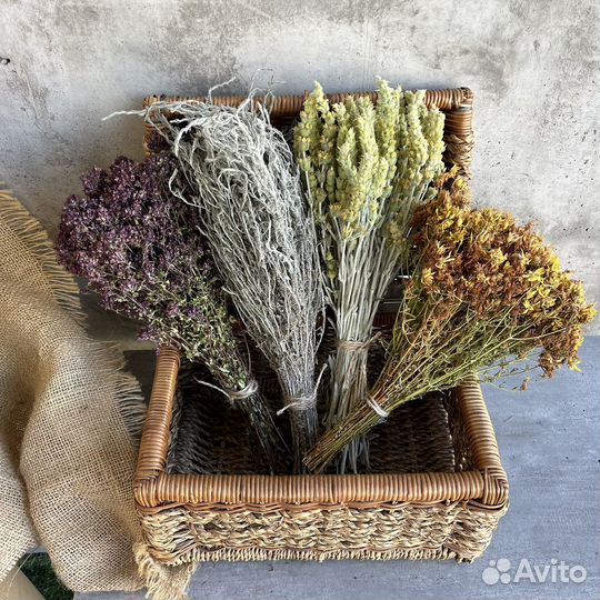 Травы Крыма для декора и чая