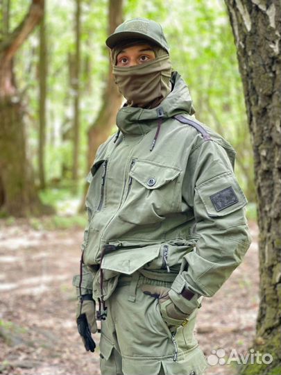 Горка 8 олива премиум (100 хлопок) пилигрим