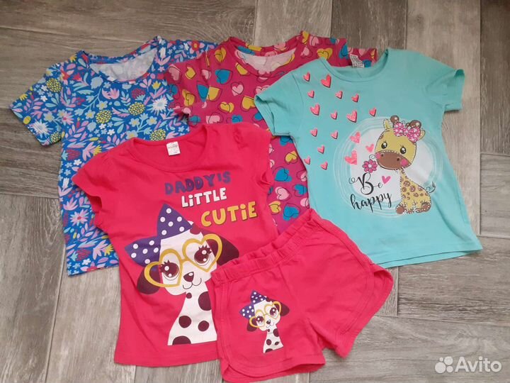 Пакет вещей на девочку 104-110