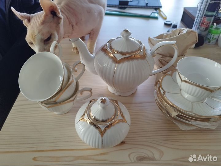 Чайный сервиз Коралл