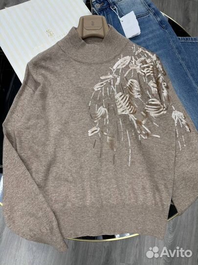 Свитер Brunello Cucinelli хит продаж 2024