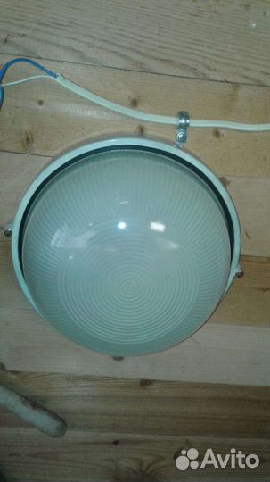 Светильники потолочные молочное стекло СССР