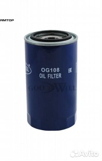 Goodwill OG108 Фильтр масляный двигателя OG108