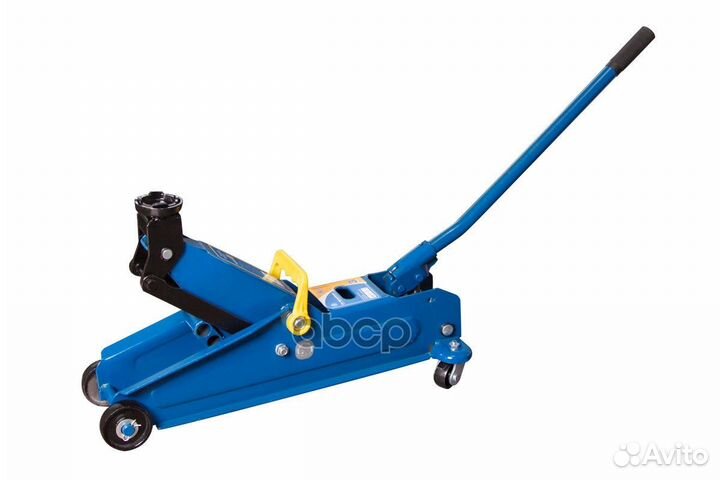 Домкрат подкатной 3 т kraft 135 - 390 мм кейс K