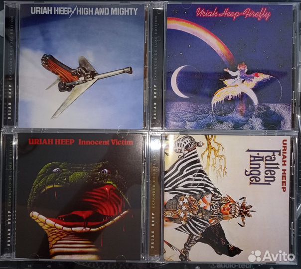 Uriah Heep, CD, Сд диски